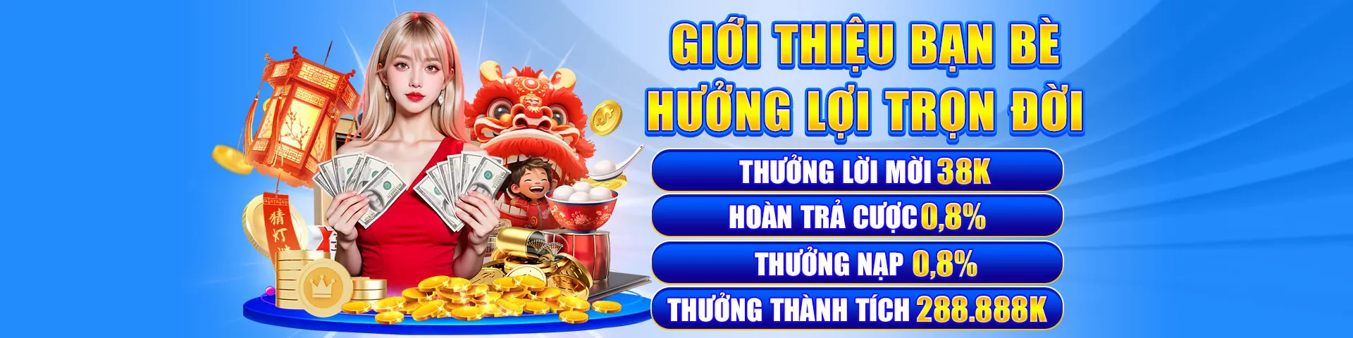Banner khuyến mãi Rikvip